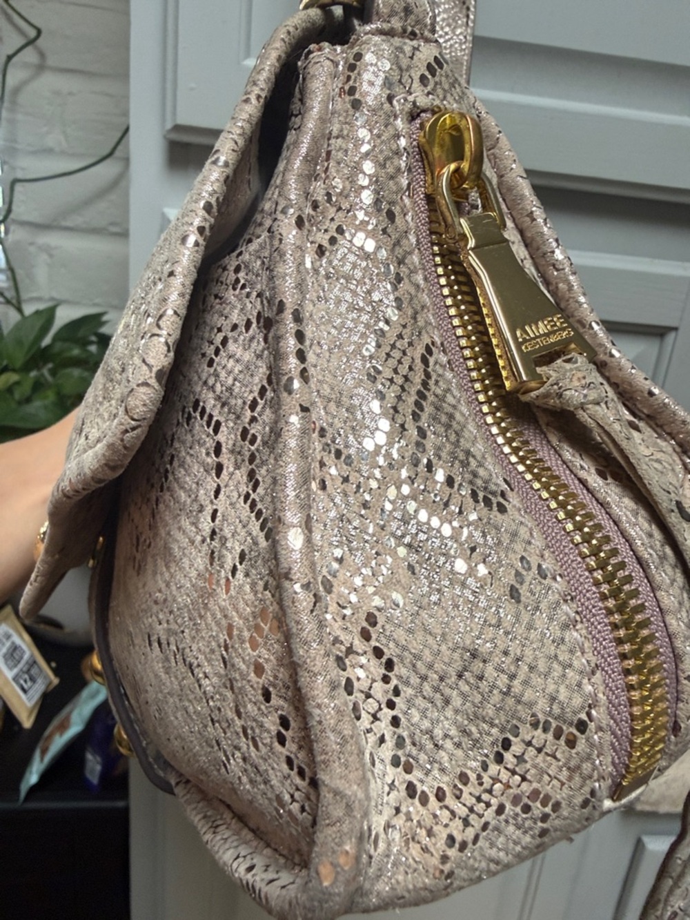 Aimee Kestenberg Great Escape Medium Leather Crossbody - Picture 9 of 17